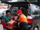 Baznas salurkan bantuan sembako untuk korban banjir di Pengaron dan Simpang Empat.