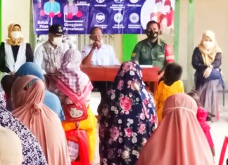 BLT DD di tiga desa di Kecamatan Gambut mulai disalurkan kepada Keluarga Penerima Manfaat