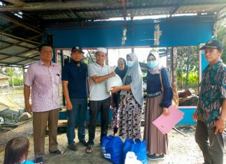 Warga korban kebakaran Desa Tatah Jaruju dapat bantuan