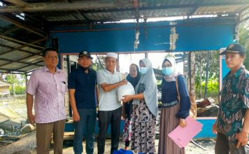 Warga korban kebakaran Desa Tatah Jaruju dapat bantuan