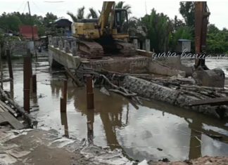 Proyek jembatan Mekarsari, diduga Konsultan Pengawas jarang berada di lokasi proyek?