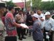 LSM KPK-APP menggelar aksi damai di PN Banjarmasin sampaikan 4 pernyataan sikap terkait kasus Mardani H. Maming