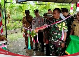 Dandim 1005 Batola, resmikan rumah layak huni hasil bedah rumah program Babinsa ‘Masuk Dapur’
