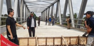 Progres pekerjaan Jembatan Tanipah di Mandastana Batola diklaim sisa 8 persen