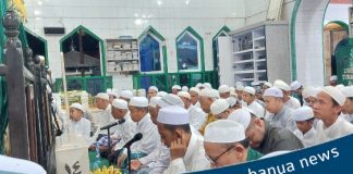 Puncak Haul Syech Muhammad Arsyad Al Banjar ke 217 berlangsung di Masjid Tuhfaturrhagibin Dalam Pagar