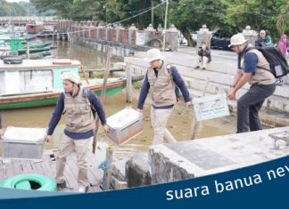 Kantor Perwakilan Bank Indonesia Provinsi Kalimantan Selatan Eksperimen ‘Rupiah Susur Sungai’ di Danau Mere