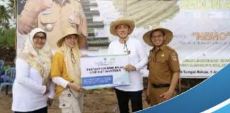 Bantu pemulihan ekosistem Mangrove dikawasan pesisir, Bank Kalsel bantu 3500 bibit Mangrove