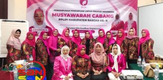 Muscab ke II 2023, Hj. Masleha pimpin DPC P2LIPI Kabupaten Banjar
