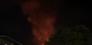 Rumah kosong di Sekumpul terbakar, diduga api berasal dari bakaran sampah yang ditinggalkan?