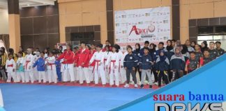 850 atlet karate ikuti open tournament Bupati Banjar Cup II dan ASKI Cup III 2023 di Martapura
