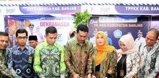 Bupati bupati Saidi Mansyur buka resmi Banjar Expo 2023 di RTH Alun Alun Ratu Zalecha Martapura