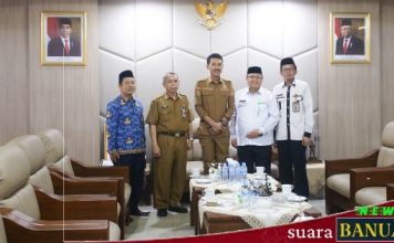 Kakankemenag HM Rofi’i kunjungi bupati Banjar di Mahligai Sultan Adam