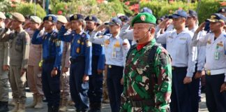 Wakil Bupati Banjar Said Idrus Al Habsyi memimpin upacara peringatan Hari Kesaktian Pancasila tahun 2023