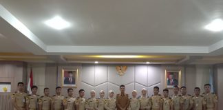 Taruna Taruni STTD bersilaturahmi dengan Bupati Banjar Saidi Mansyur di Mahligai Sultan Adam