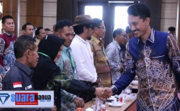 Aparat pemerintah desa dan pengurus BUMDES Ikuti bimtek wawasan kebangsaan dan sadar hukum