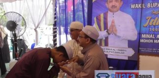Hari keempat lebaran, Habib Idrus Al habsyi gelar open house di rumah dinas wakil bupati Banjar