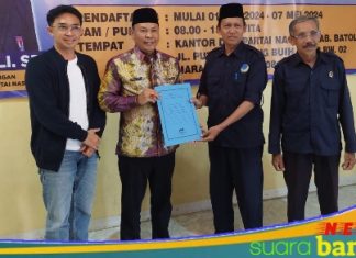 4 bakal calon bupati di Batola, serahkan berkas pendaftaran ke Partai Nasdem