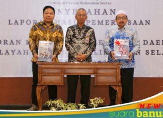 Kabupaten Banjar raih predikat WTP atas laporan Hasil pemeriksaan BPK RI perwakilan Kalsel