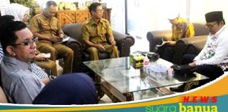 Sekwan DPRD Kabupaten Barito Utara sambut hangat kunjungan kerja Komisi I DPRD Tabalong