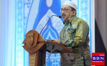 Wakil Bupati Banjar Said Idrus Al Habsyie menutup resmi MTQ ke XLVII Tingkat Kabupaten Banjar di Sungai Tabuk
