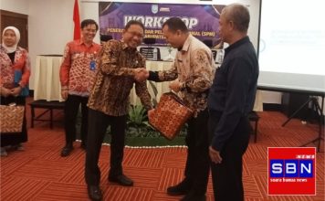 Setda HM Hilman buka kegiatan Workshop penerapan SPM di Hotel Roditha