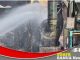 Sebuah gudang bahan baku obat nyamuk di Landasan Ulin Banjarbaru terbakar, sempat ada ledakan