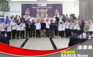 DKISP gelar kegiatan Brigade Informasi Daerah Camp 2024, di Desa Padang Panjang, Karang Intan