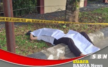 Terlihat sedang jalan kaki, setengah jam kemudian pria ini ditemukan meninggal dunia
