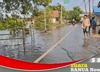 BMKG ramal Desember – Januari puncak musim penghujan, sejumlah jalan di Martapura terendam