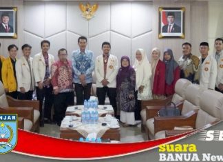 Bupati Saidi Mansyur terima kunjungan Pimpinan Daerah Pemuda Muhammadiyah Kabupaten Banjar