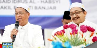 Wakil Bupati Said Idrus hadiri peringatan Isra Miraj di Aula KH Kasyful Anwar Disdik Banjar, Bincau Martapura