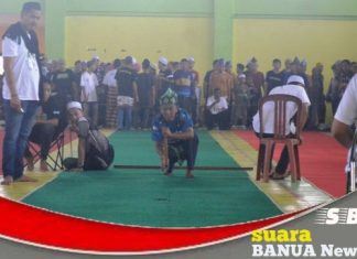 Lomba permainan tradisional ‘Balogo’ meriahkan HUT Batola ke 65 tahun