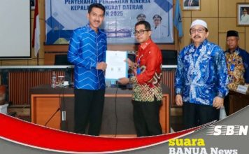 Wujudkan pemerintahan bersih, akuntabel dan profesional, pemkab Banjar minta SKPD tandatangani PK