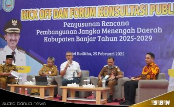 Bappedalitbang gelar kegiatan konsultasi publik penyusunan RPJMD Kabupaten Banjar 2025-2029