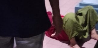 Polisi kejar terduga pelaku penusukan di halaman belakang Masjid Alkaromah Martapura