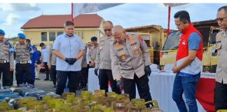 Jual gas elpiji bersubsidi melebihi harga HET, ratusan tabung gas melon disita polisi