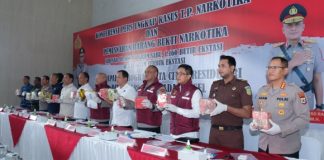 Polda Kalsel musnahkan BB narkoba senilai Rp 40 miliar dari 36 tersangka