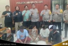 Polisi gerebek judi togel di Batola, lima pelaku diamankan