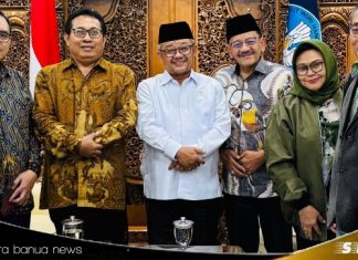 Ketum Firdaus bersama Pengurus SMSI Pusat audiensi dengan Mendikdasmen Abdul Mu’ti