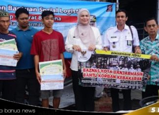 Banjarmasin salurkan bantuan untuk korban kebakaran Sungai Miai