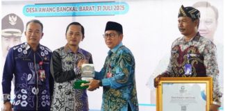 Desa Awang Bangkal Barat jadi desa anti maladministrasi pertama di Kabupaten Banjar