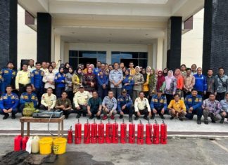 DPRD Barito Kuala tingkatkan kesiapsiagaan kebakaran melalui pelatihan APAR