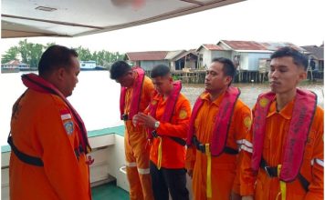 Kapal klotok karam di Sungai Barito, satu penumpang hilang
