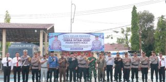 Sekretaris DPRD Barito Kuala hadiri apel gelar pasukan Operasi Zebra Intan 2025