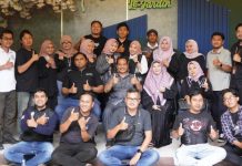 Purna tugas kepala DKISP Banjar, acara silaturahmi sambut momen bersama akhir