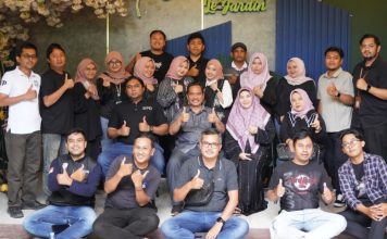 Purna tugas kepala DKISP Banjar, acara silaturahmi sambut momen bersama akhir