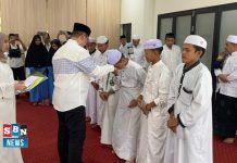 Bersama anak panti, Kejari Barito Kuala gelar pengajian dan buka puasa ramadhan
