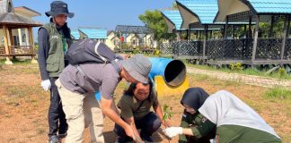 Semangat Hari Bumi, relawan dan jurnalis bangkitkan Jejangkit Ecopark