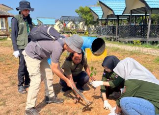 Semangat Hari Bumi, relawan dan jurnalis bangkitkan Jejangkit Ecopark