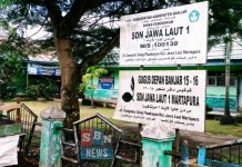 Lantai ambles, SDN Jawa Laut 1 butuh perbaikan mendesak